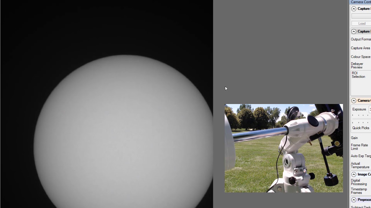 ToM Solar Alignment SharpCap