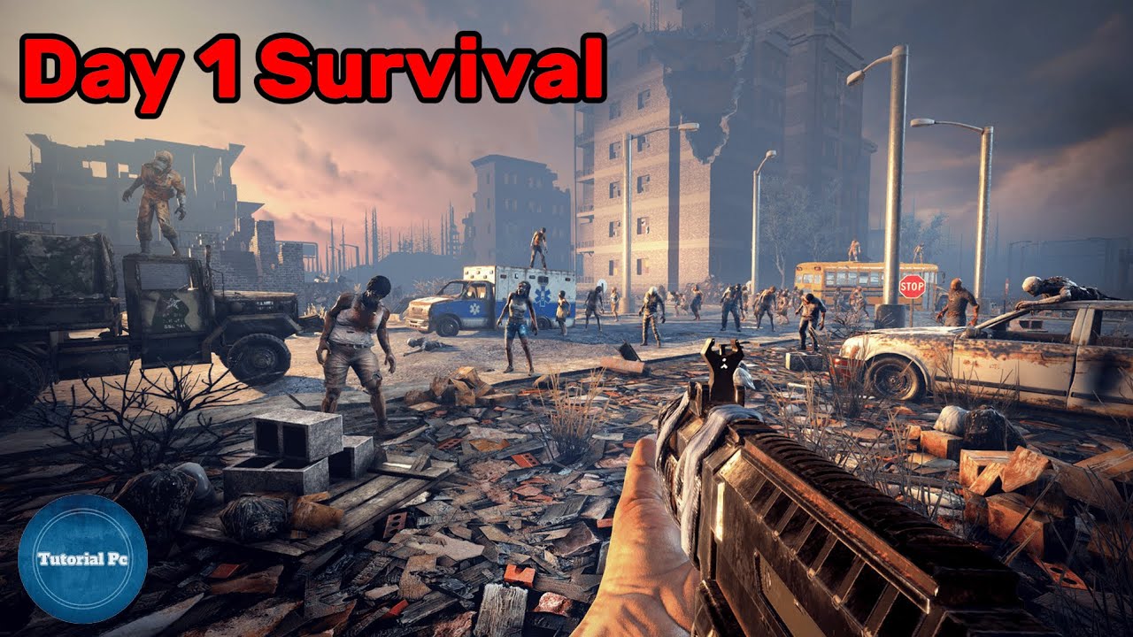 7 Days to Die - Day 1 Survival No Commentary Gameplay