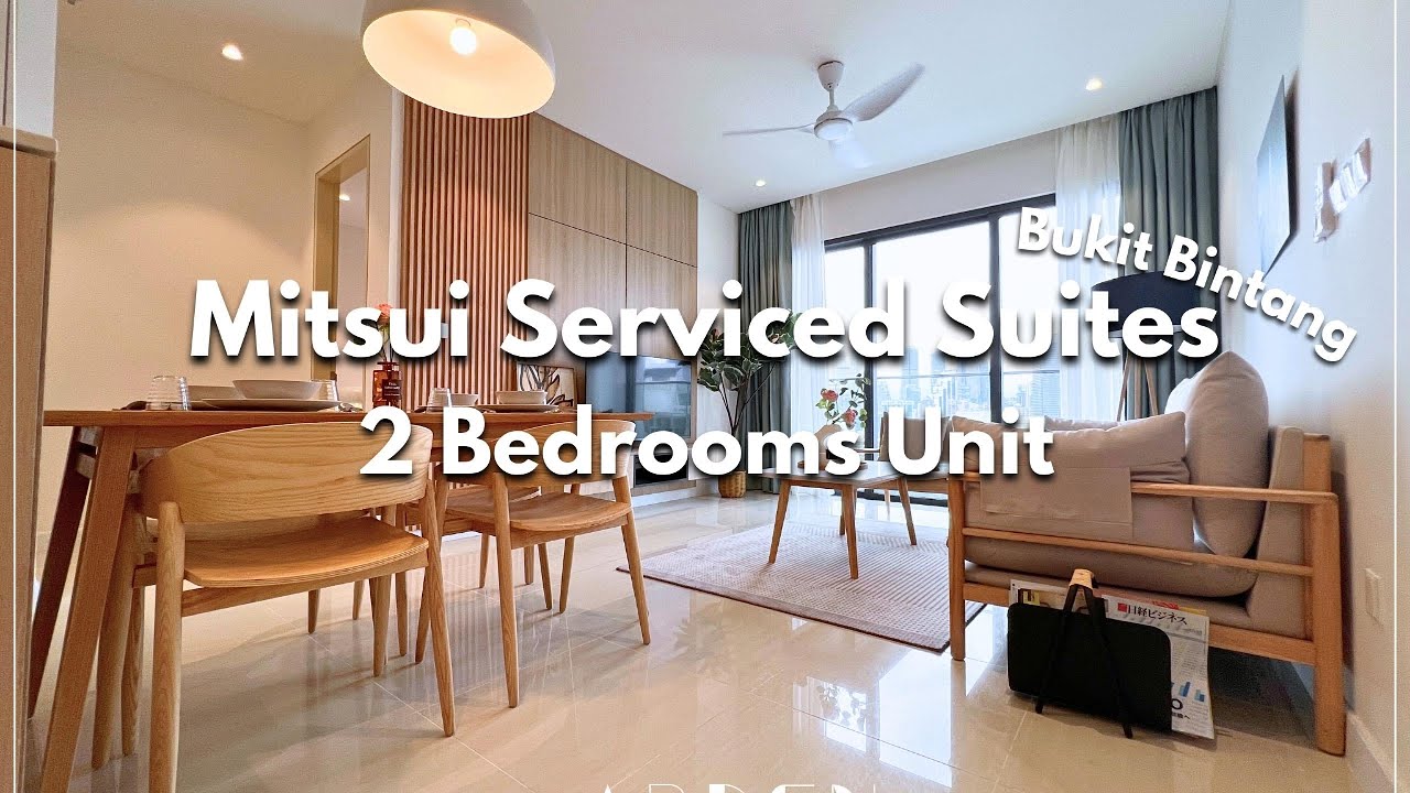 Mitsui Serviced Suites | 2 Bedrooms unit | Muji Style | Lalaport | Bukit Bintang