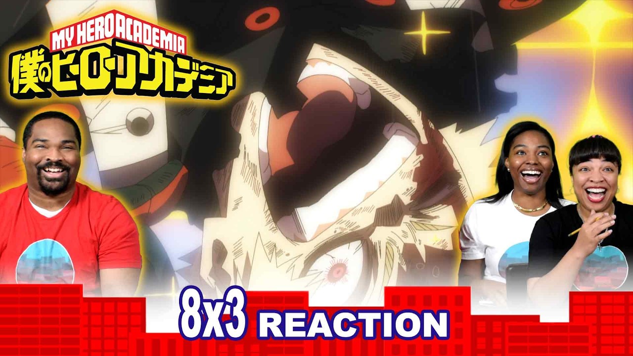 My Hero Academia 8x3 THE FINAL BOSS IS HERE!!! - GROUP REACTION!!!