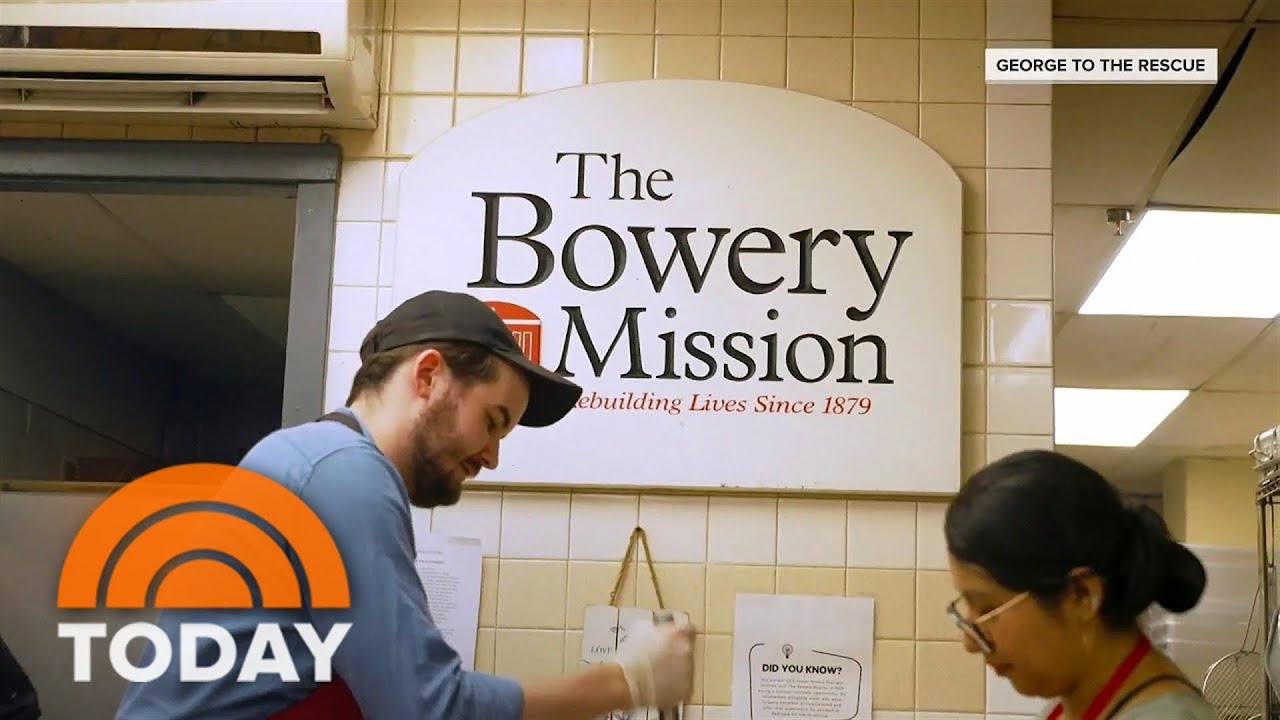 George Oliphant surprises The Bowery Mission with renovation