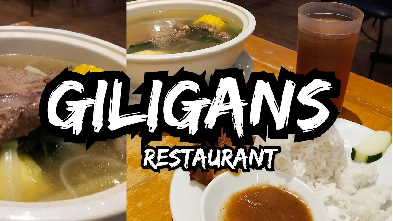 GILIGANS RESTAURANT EXPERIENCE THE TASTE