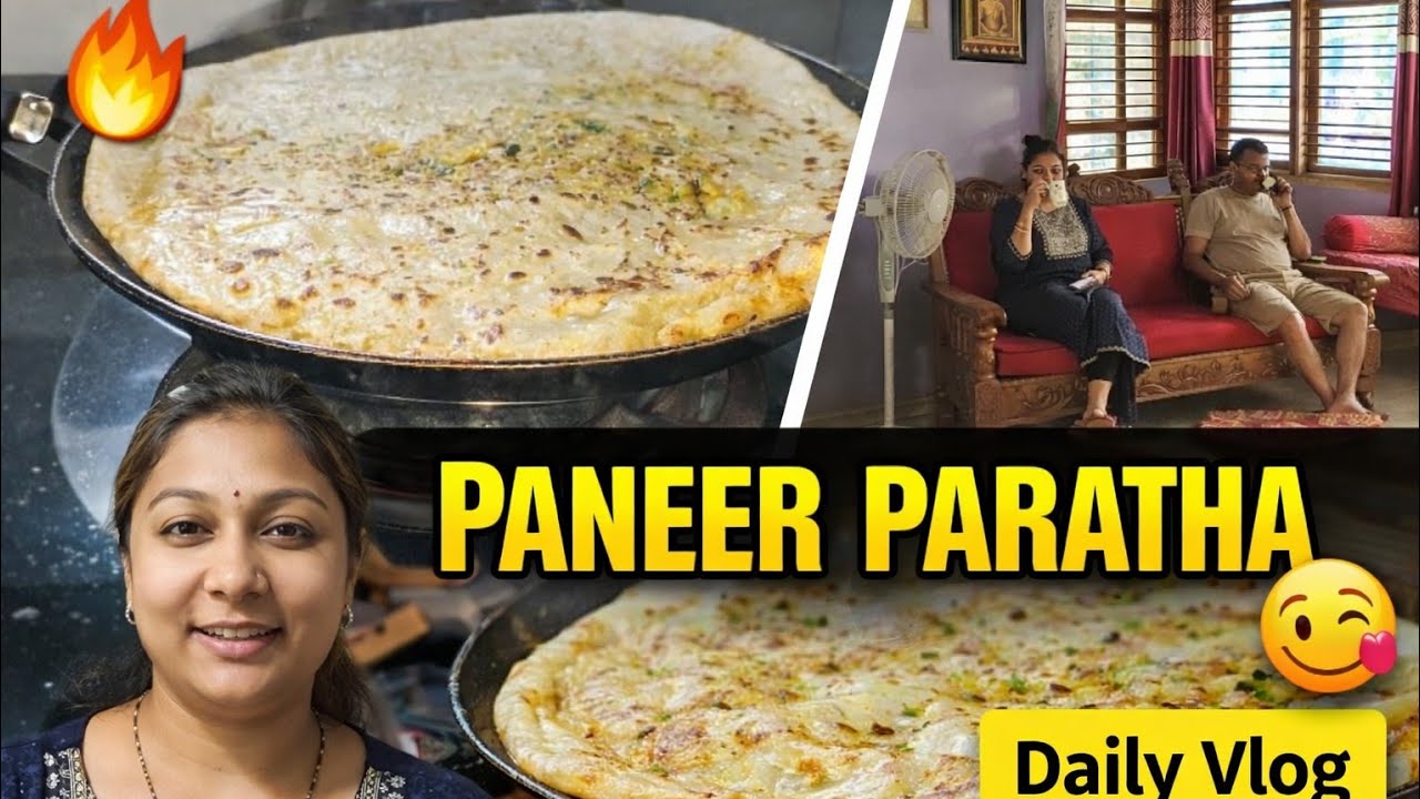 Daily vlog PANEER PARATHA ಮಕ್ಕಳನ್ನು HOSTEL ಬಿಟ್ಟಾಗ ಇತರ PROBLM ಗಳನ್ನ ಫೇಸ್ ಮಾಡಬೇಕಾಗುತ್ತೆ