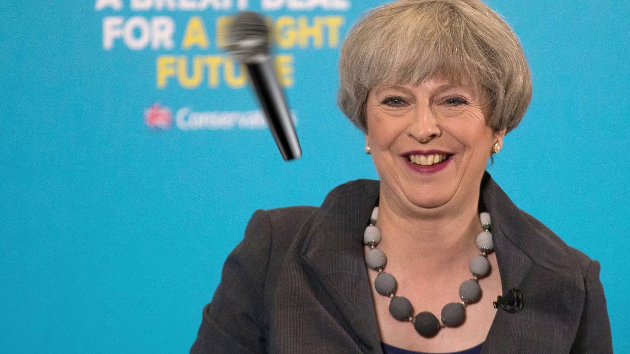 Theresa May masterclass: dodging journalists' questions