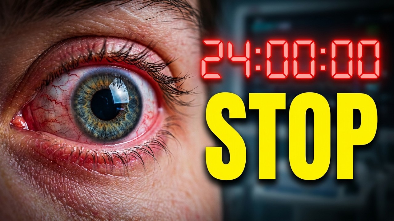 What Happens If You Don&rsquo;t Sleep for 24 Hours? | Sleep Deprivation Experiment
