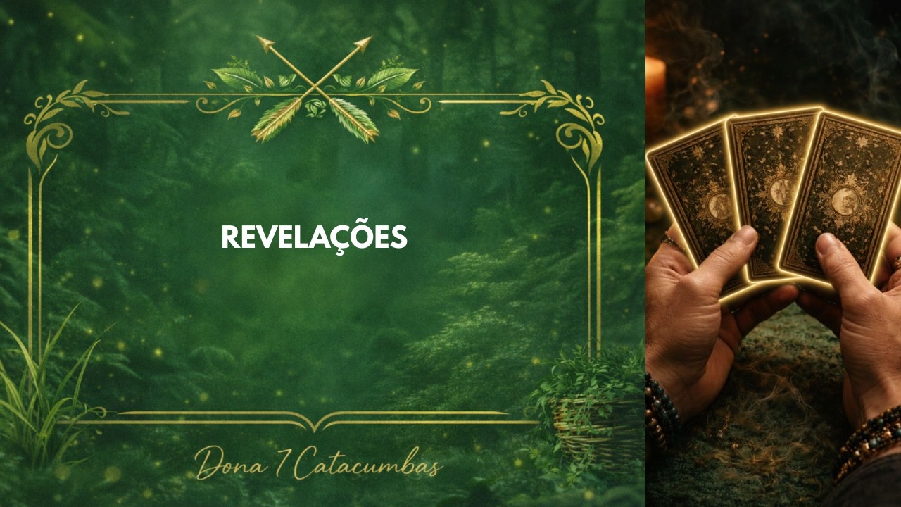 AS CARTAS DO TAROT VÃO TE REVELAR TUDO!