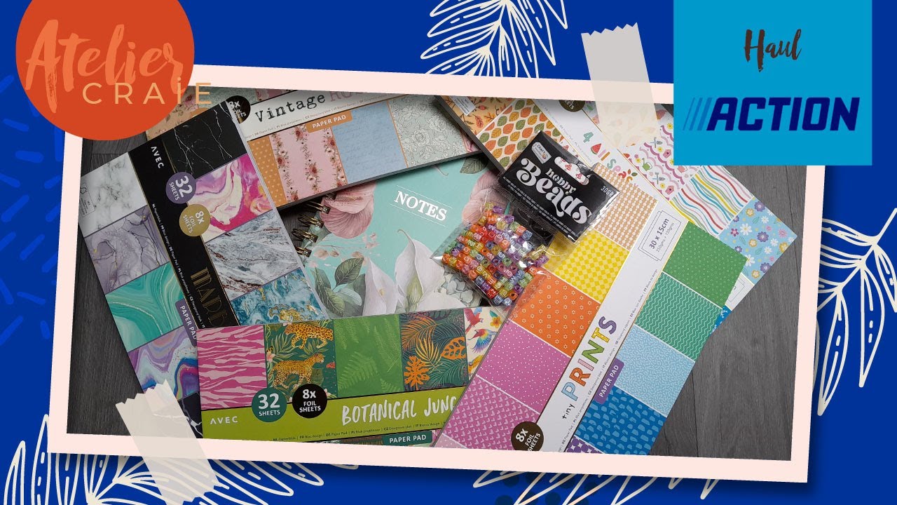 HAUL ACTION l Nouveaux Blocs 15x30 très sympa l Scrapbooking