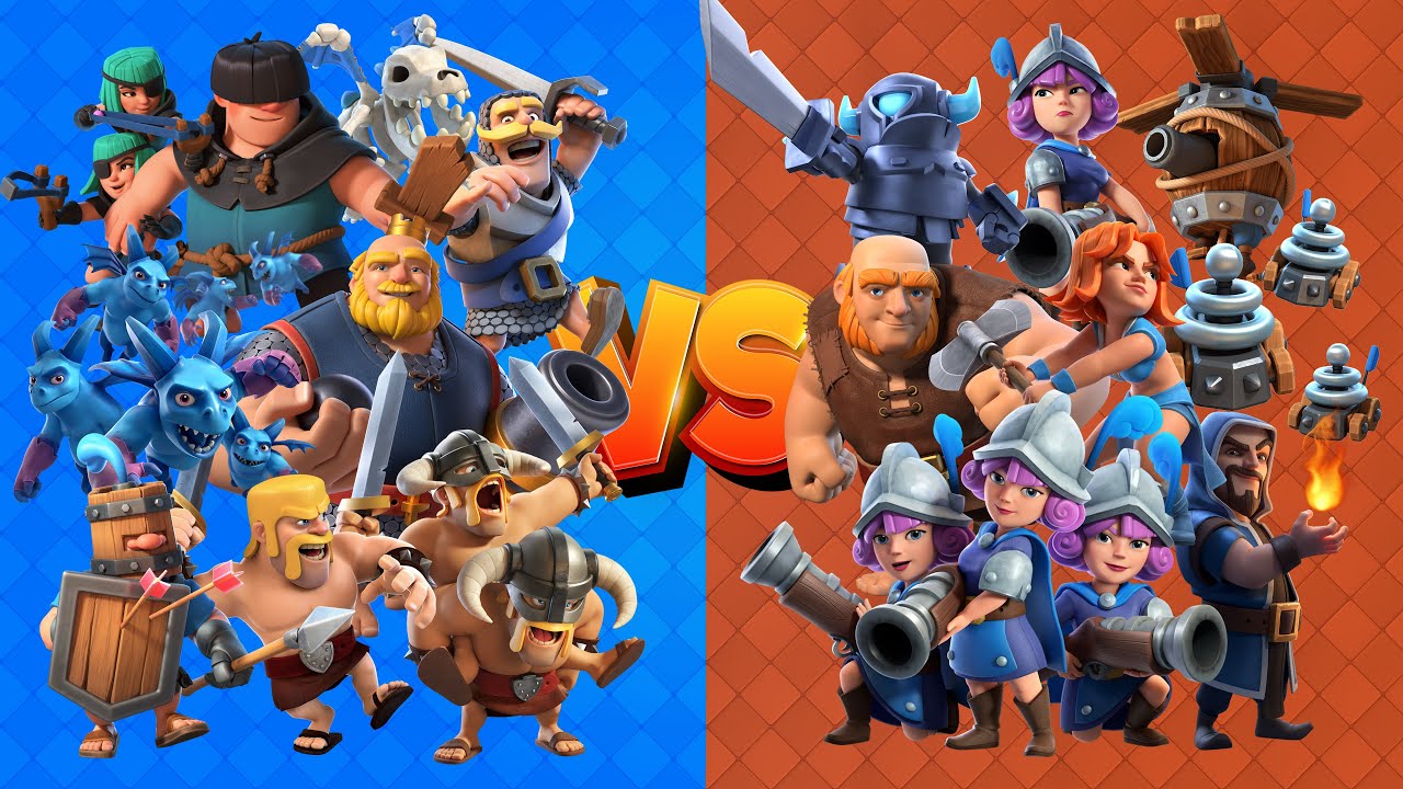 COMUNES vs ESPECIALES | 8vs8 | Clash Royale