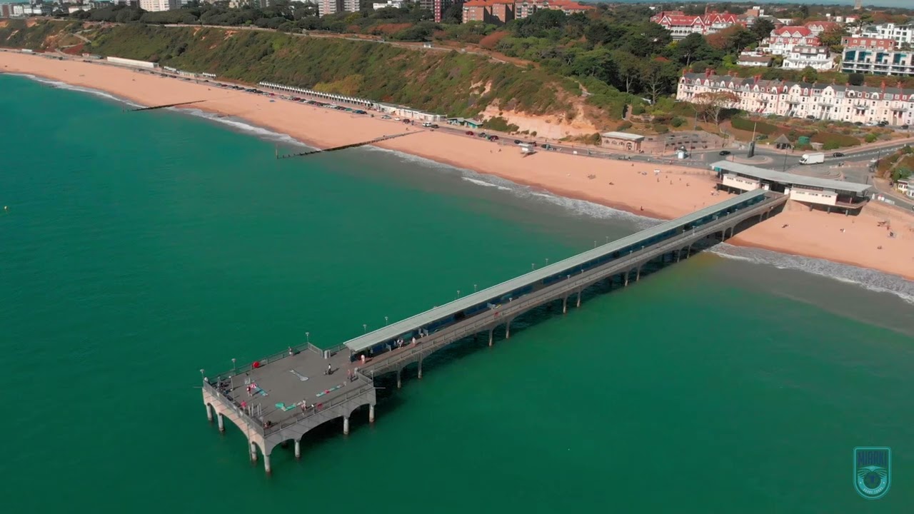 Boscombe Pier 2019 4K, Drone 4K 
