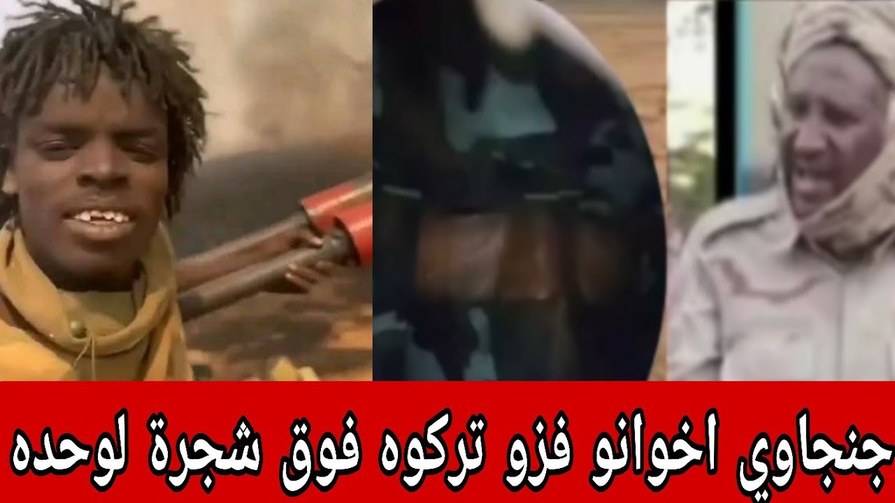 جنجـويدي دقس اخوانو فزو وتركوه فوق شجرة لوحده يرسل رسالة ل عبدالرحيم ويشكي لتعامل المشتركة