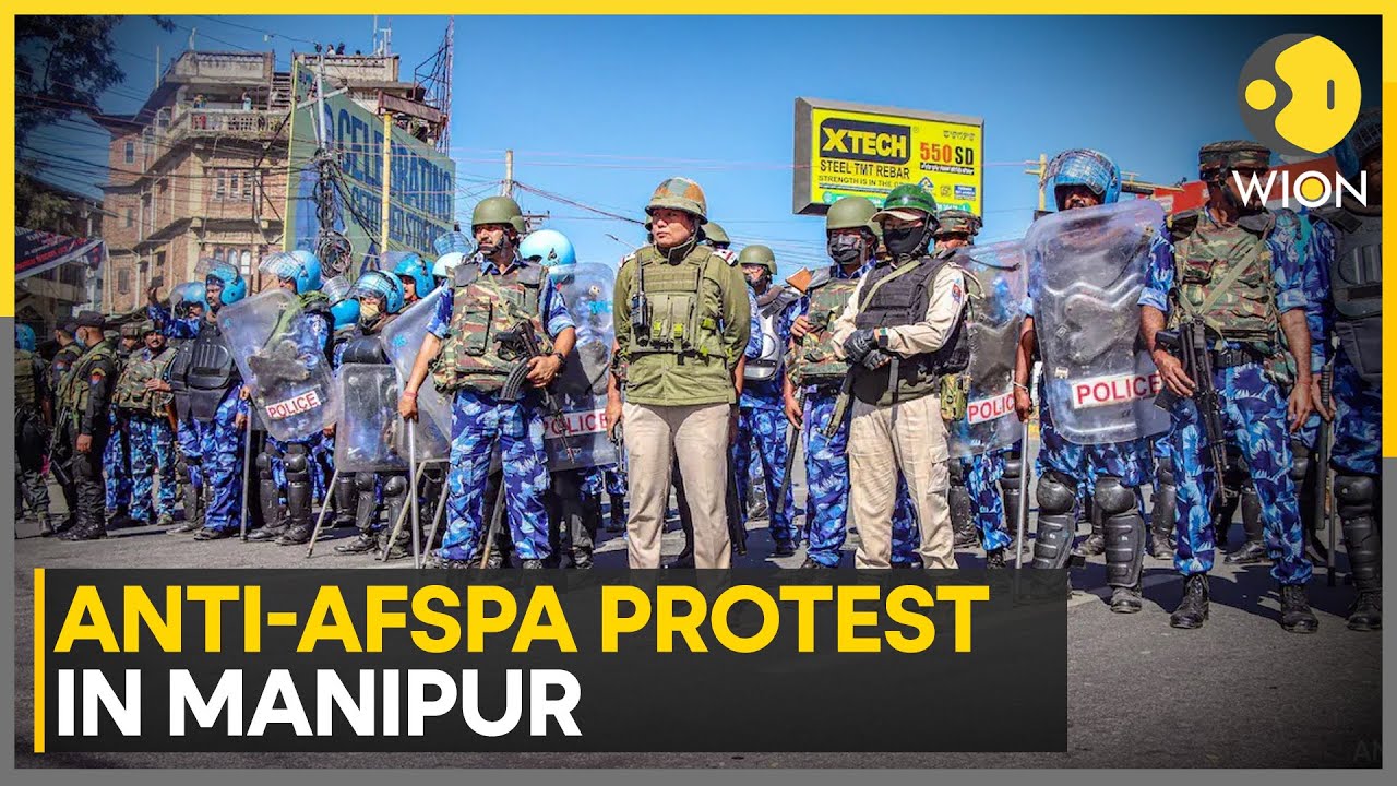 Anti-AFSPA Protest In Manipur: Demonstrations Against Imposition Of AFSPA | Latest News | WION