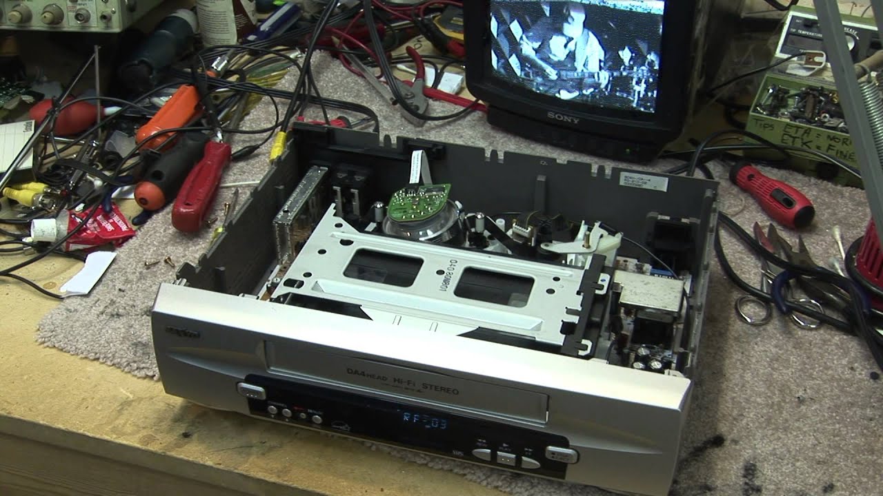 Sanyo VCR Head Switching Error
