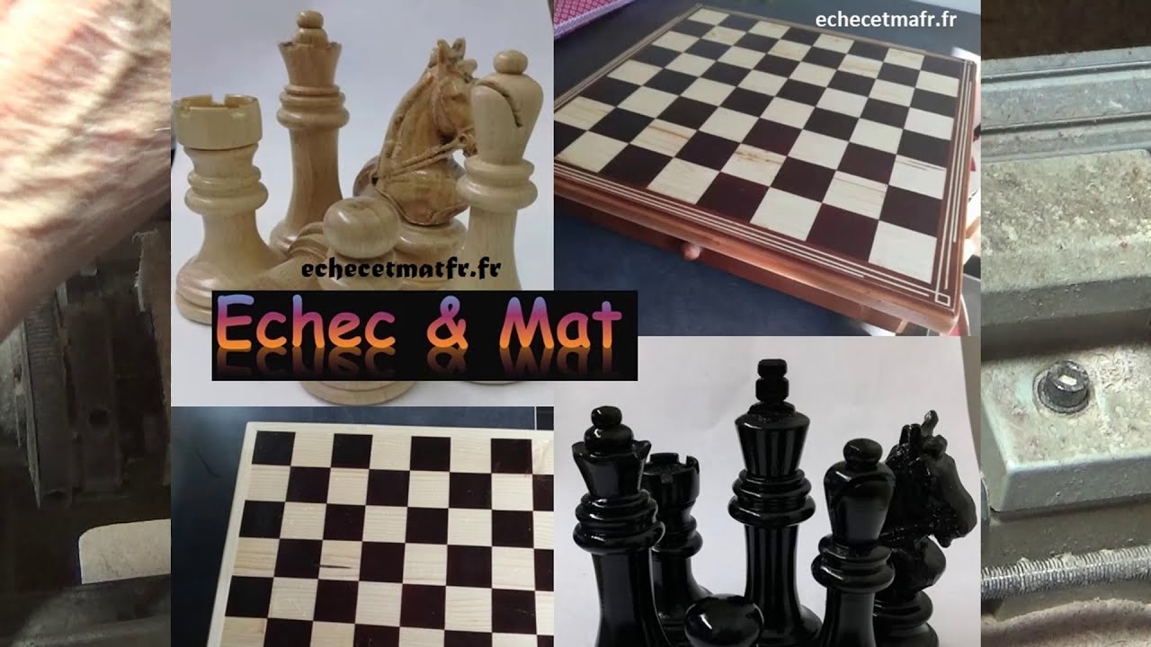 Comment fabriquer cavalier echec  CNC 4ème  axe ( pièces de jeu d'Echec )