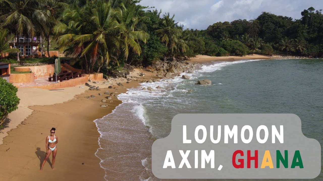 Living in Ghana 🇬🇭 |Loumoon Luxury Eco Resort Vlog - travelling to Axim, Ghana