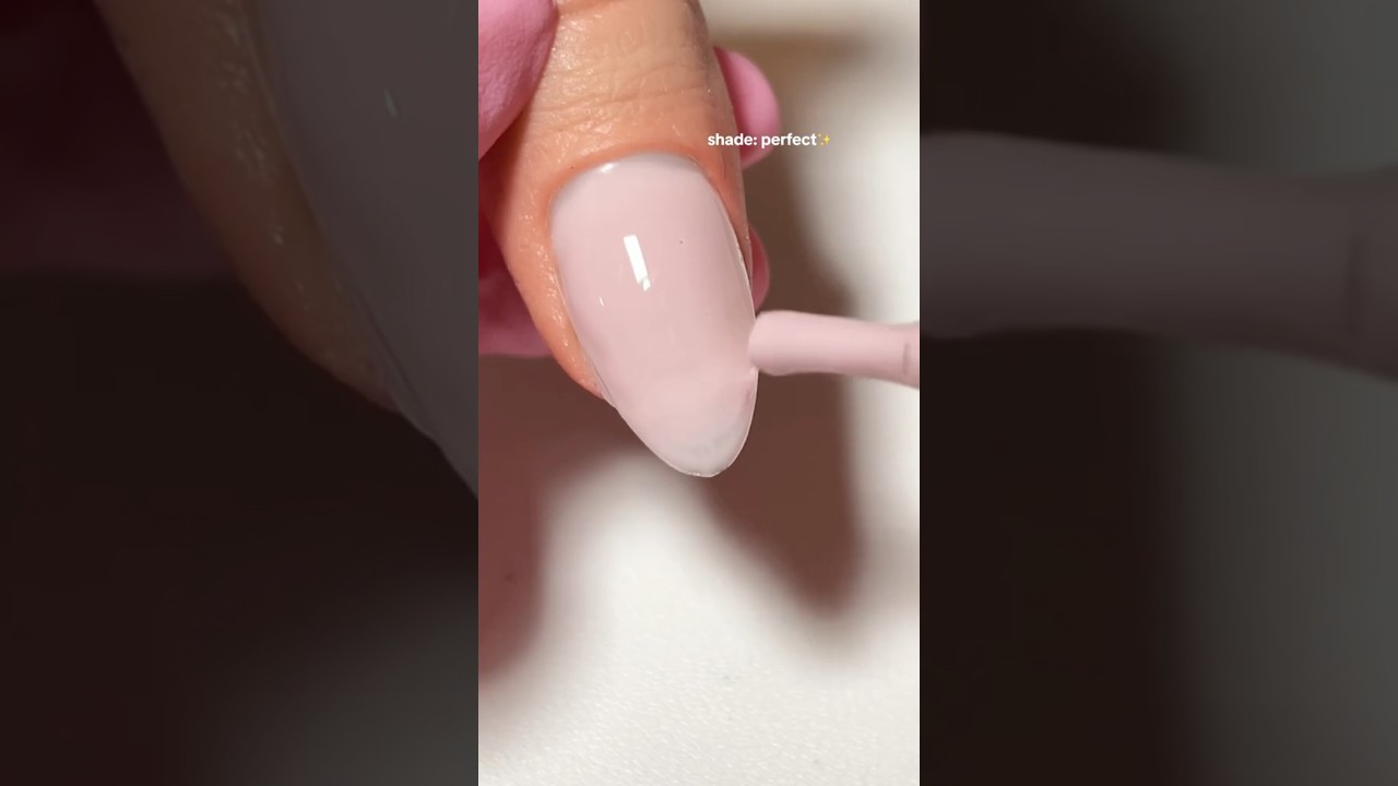 Rubber Base Coat: Perfect  #rubberbase #gelnails #gelxnails