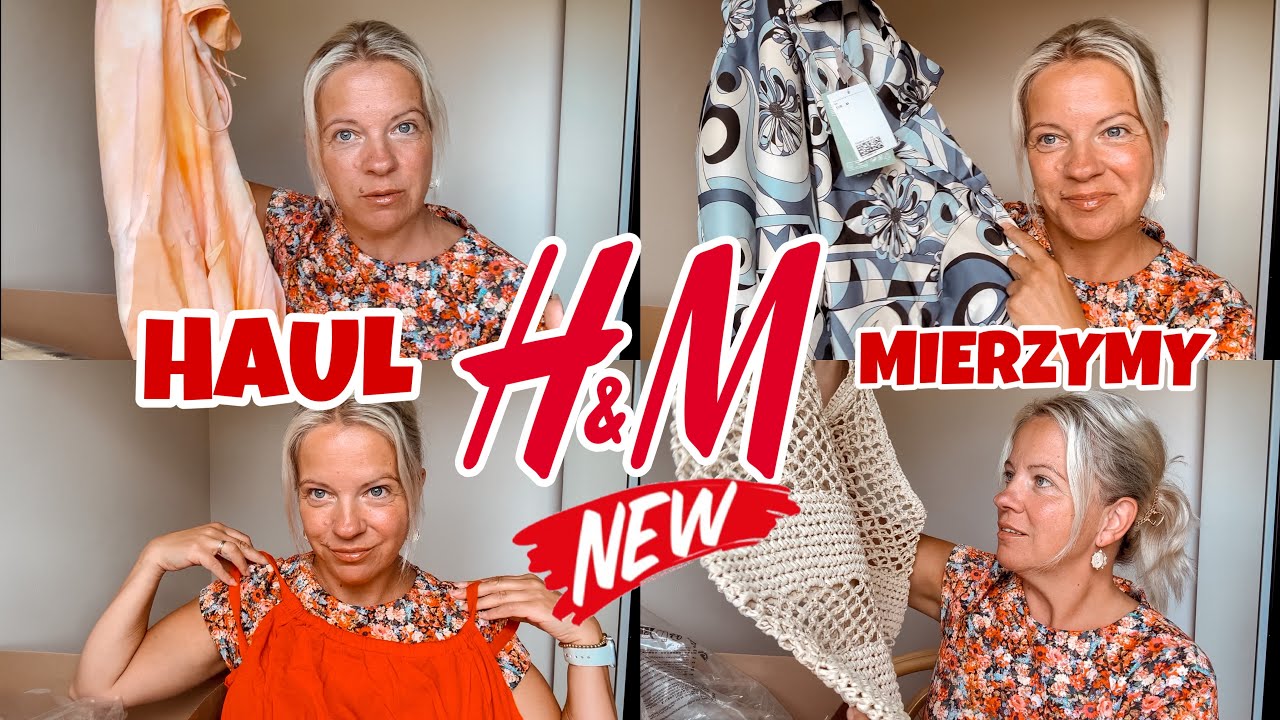 H&M HAUL MIERZYMY NOWOŚCI | SUKIENKI SPODNIE TOREBKI KAPELUSZ | VLOG UK