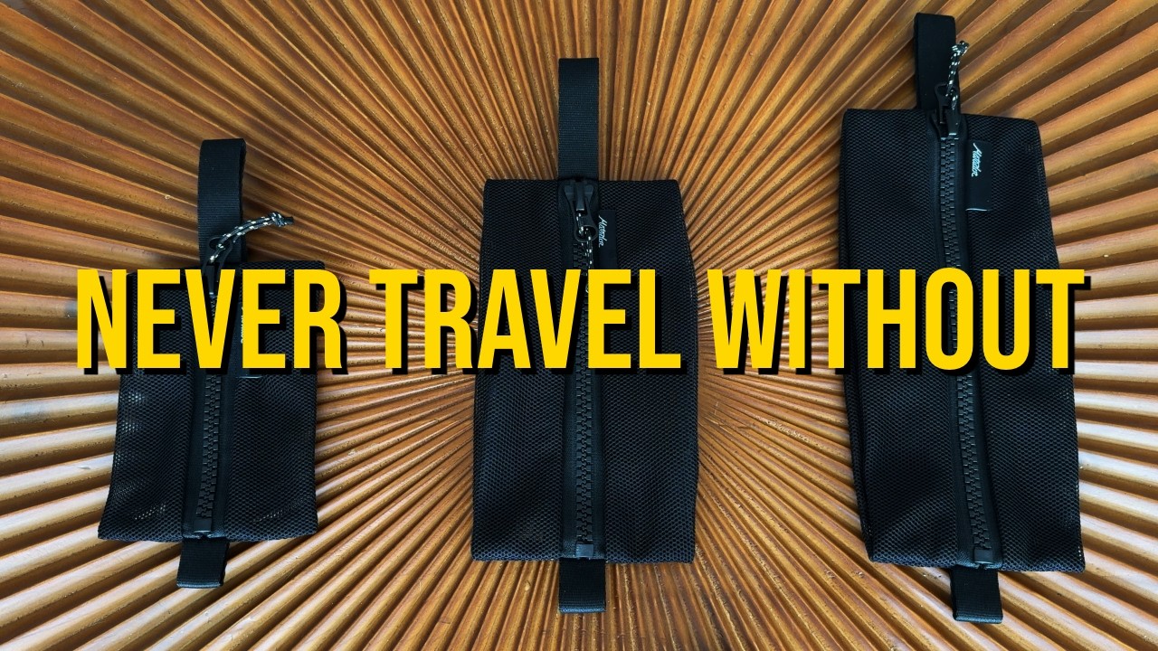Why I’ll Never Travel Without These | Matador Mesh Organizer Bag Set Review