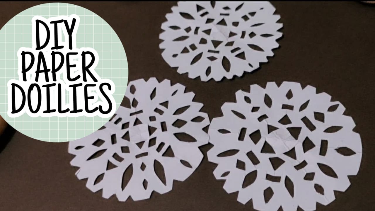 DIY Paper Doilies | easy homemade Paper Doilies