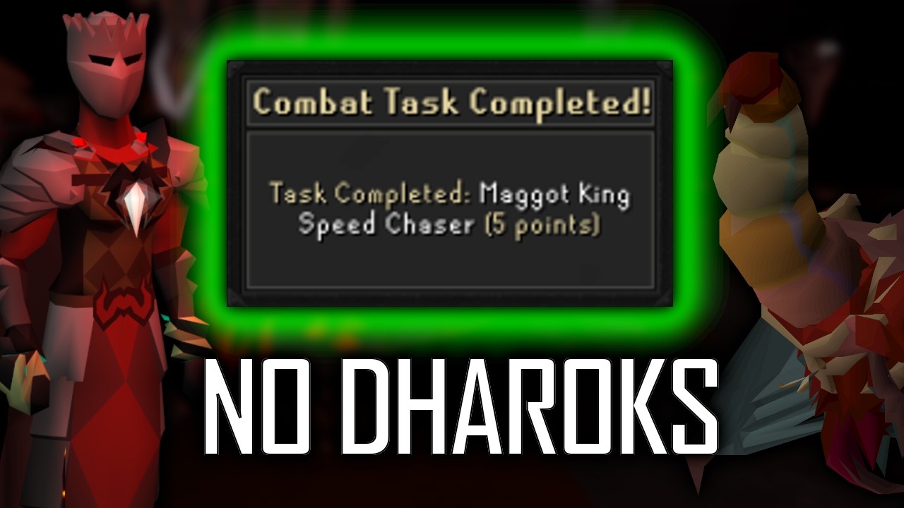 Maggot King Speed Chaser (No Dharok) | OSRS Ironman