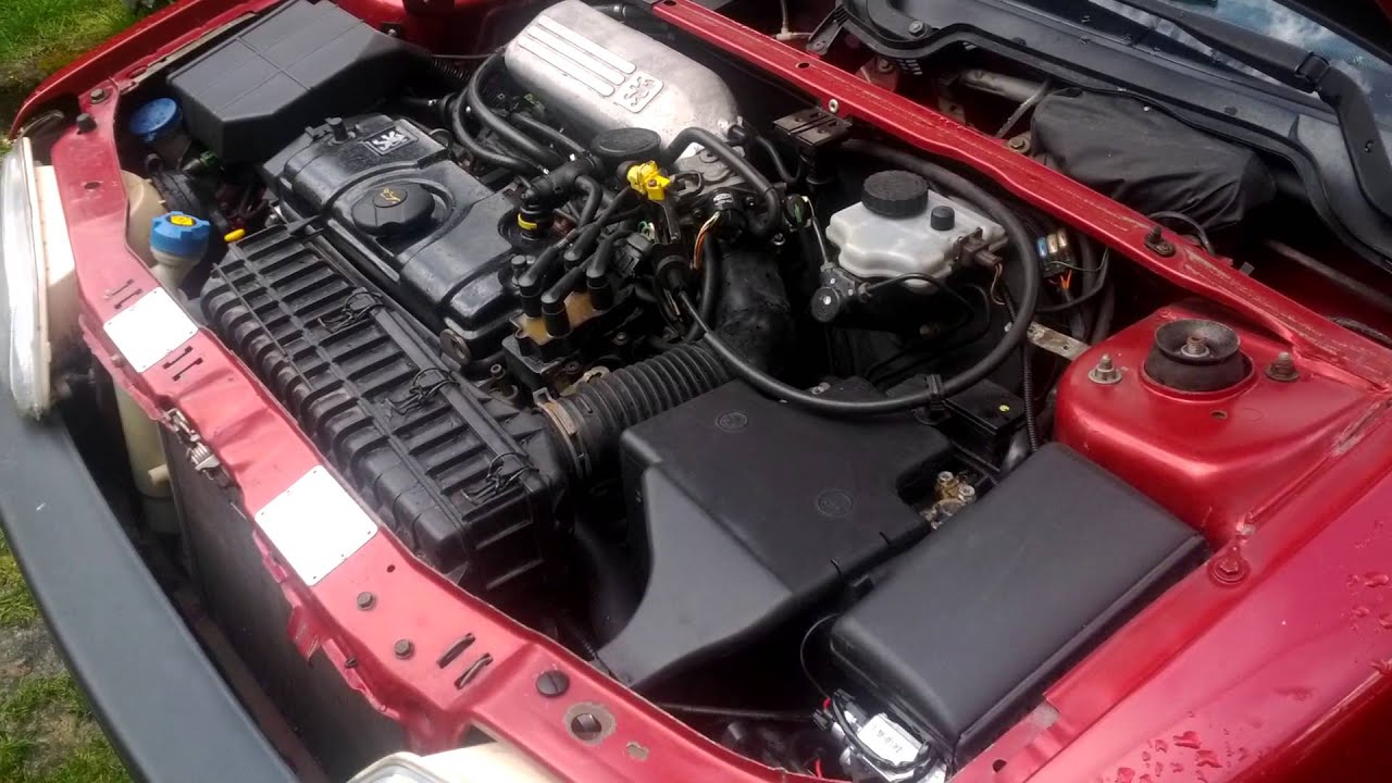 Peugeot 106 XSi engine and exhaust sound