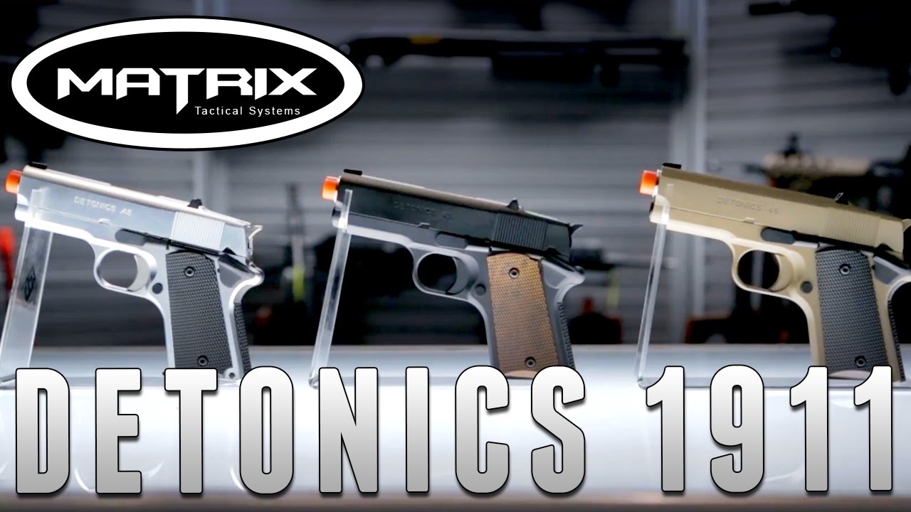 Matrix Detonics 1911 [The Gun Corner] Airsoft Evike.com