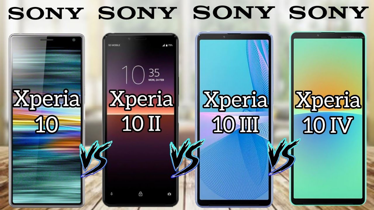 Sony Xperia10 Vs Xperia10 II Vs Xperia10 III Vs Xperia10 IV | Full Comparison (2022)