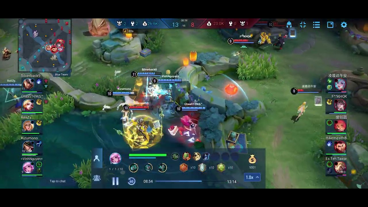 Top 1 aya dạy các em cách di chuyển bú 3 sao rank 11x