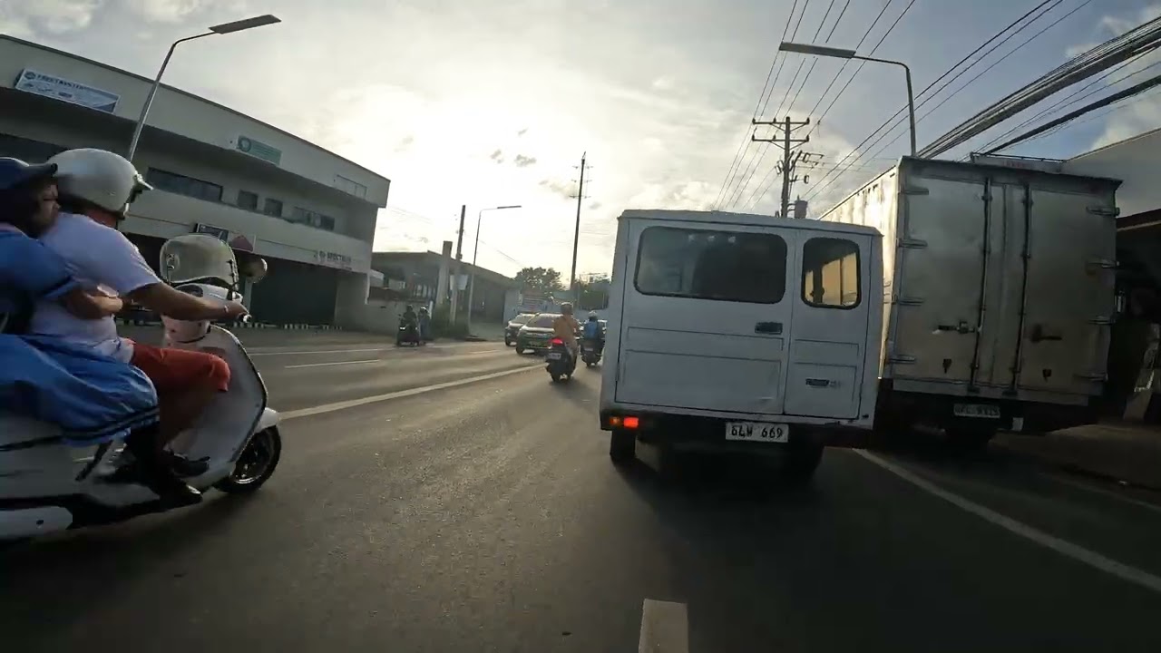 Morning Rush Hour Bike Tour 4K | Mandaue City Cebu Philippines 🇵🇭 PART 10