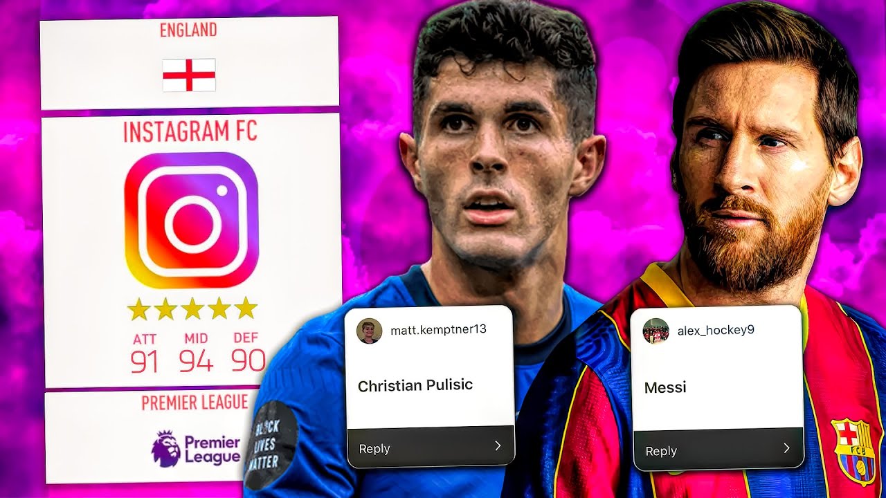 I Let INSTAGRAM Build My Career Mode Team... FIFA 20 Career Mode!