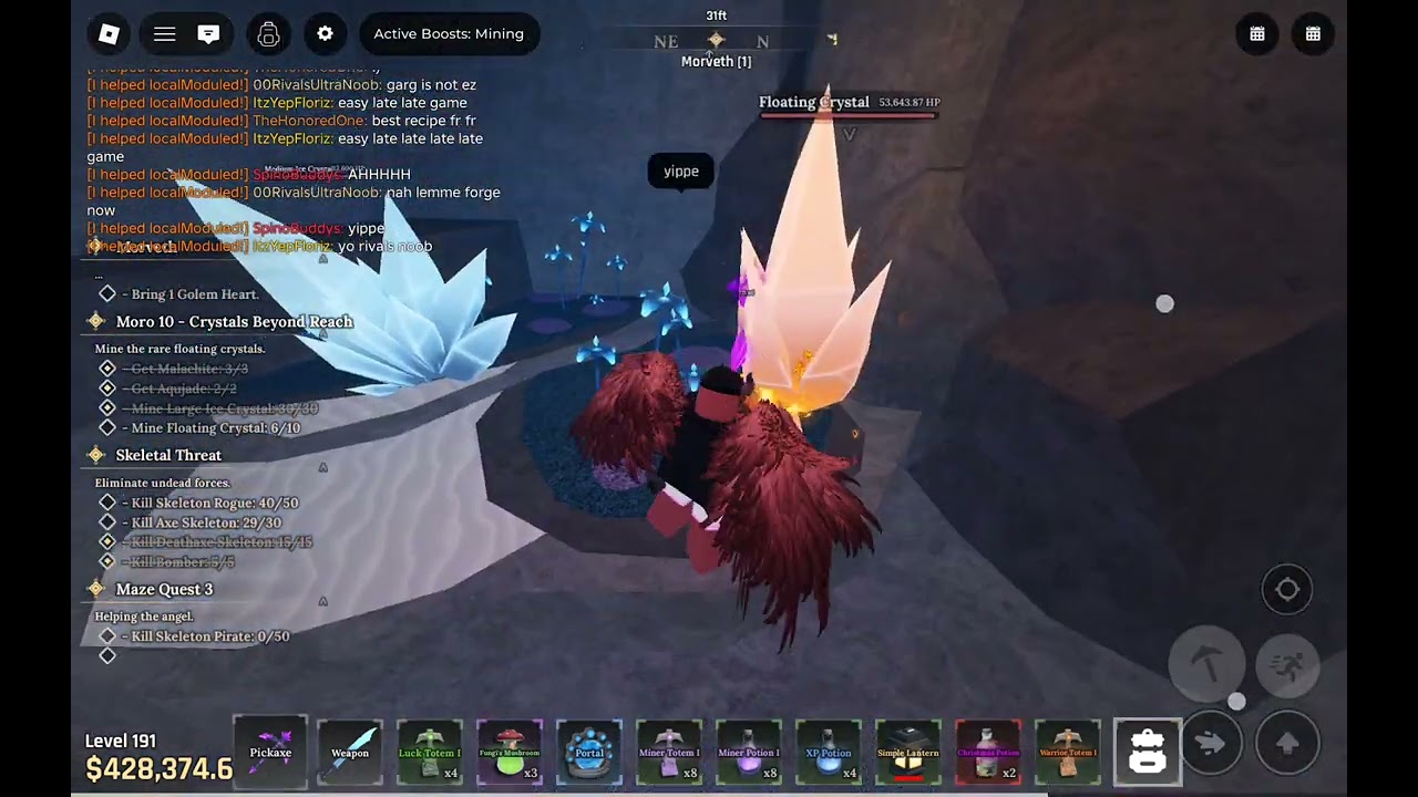 The forge|Me just grinding|
