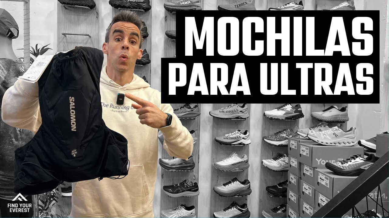 MOCHILAS PARA ULTRA DISTANCIA | ACCESORIOS TRAIL RUNNING | Find Your Everest