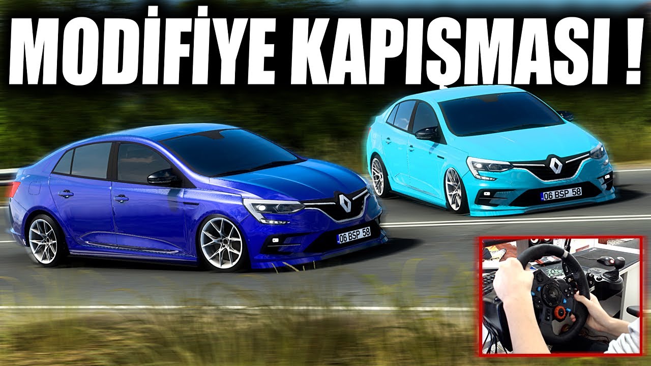 ŞİRKET ARABALARINI BAKIMA GÖTÜRDÜK !!! RENAULT MEGANE 4 !!! ETS 2 MOD [ Logitech G29 ]