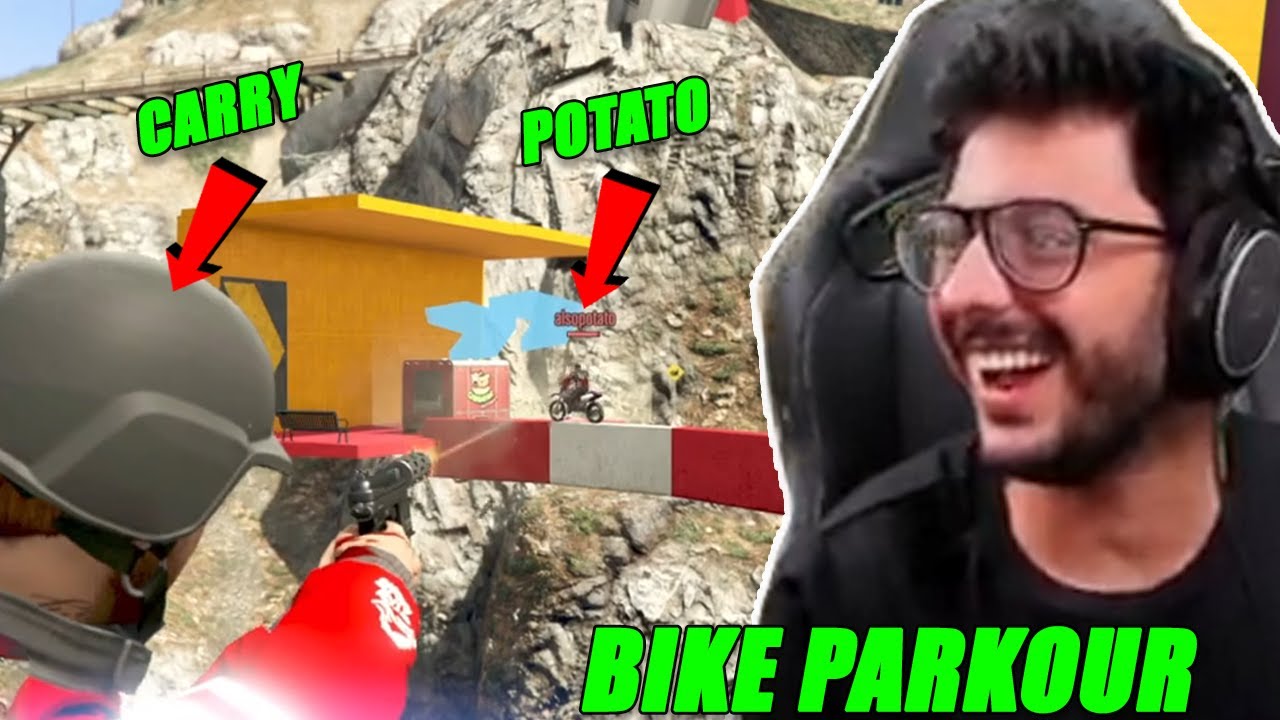 Carry Best Bike Parkour Race | Carry Highlight