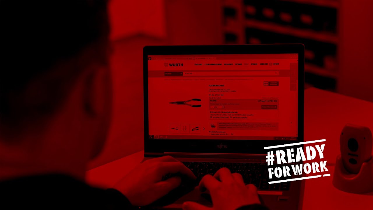 #Ready For Work - W&uuml;rth Online