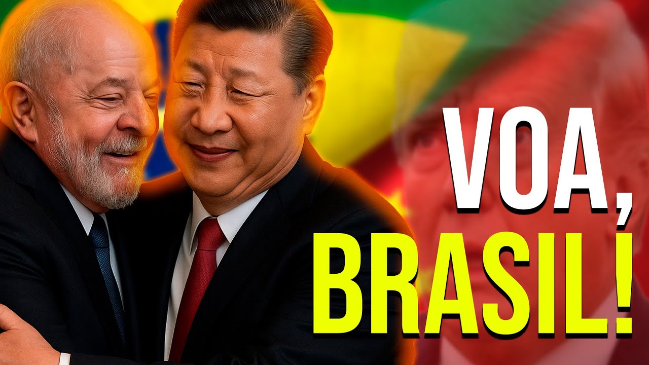 CHINA E BRASIL FAZEM ACORDO INEVITÁVEL EM MEIO A GUERRA TARIFÁRIA COM OS EUA!