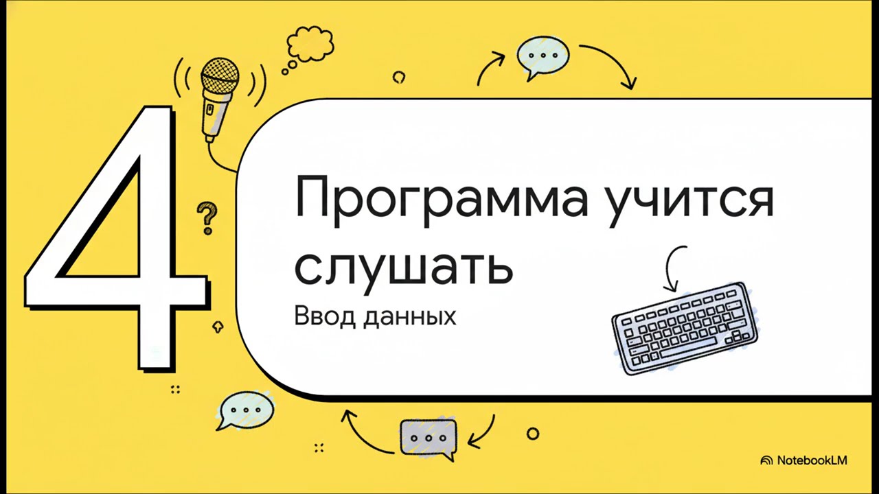 Как заставить Python вас слушать? Ввод данных и f-строки