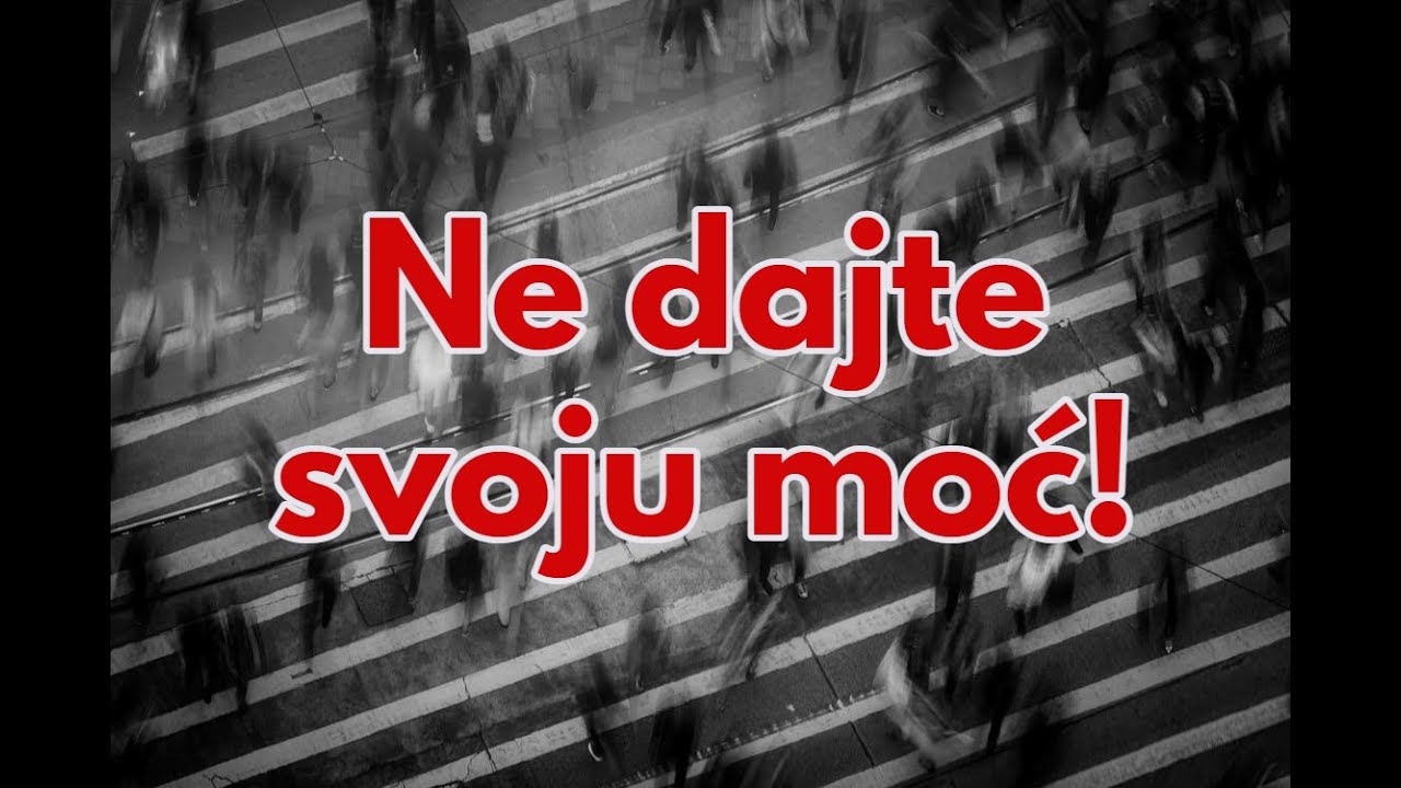 Ne dajte MOĆ vanjskom svijetu! / dr. sc. Elvira Mlivić Petrović (Filaks)