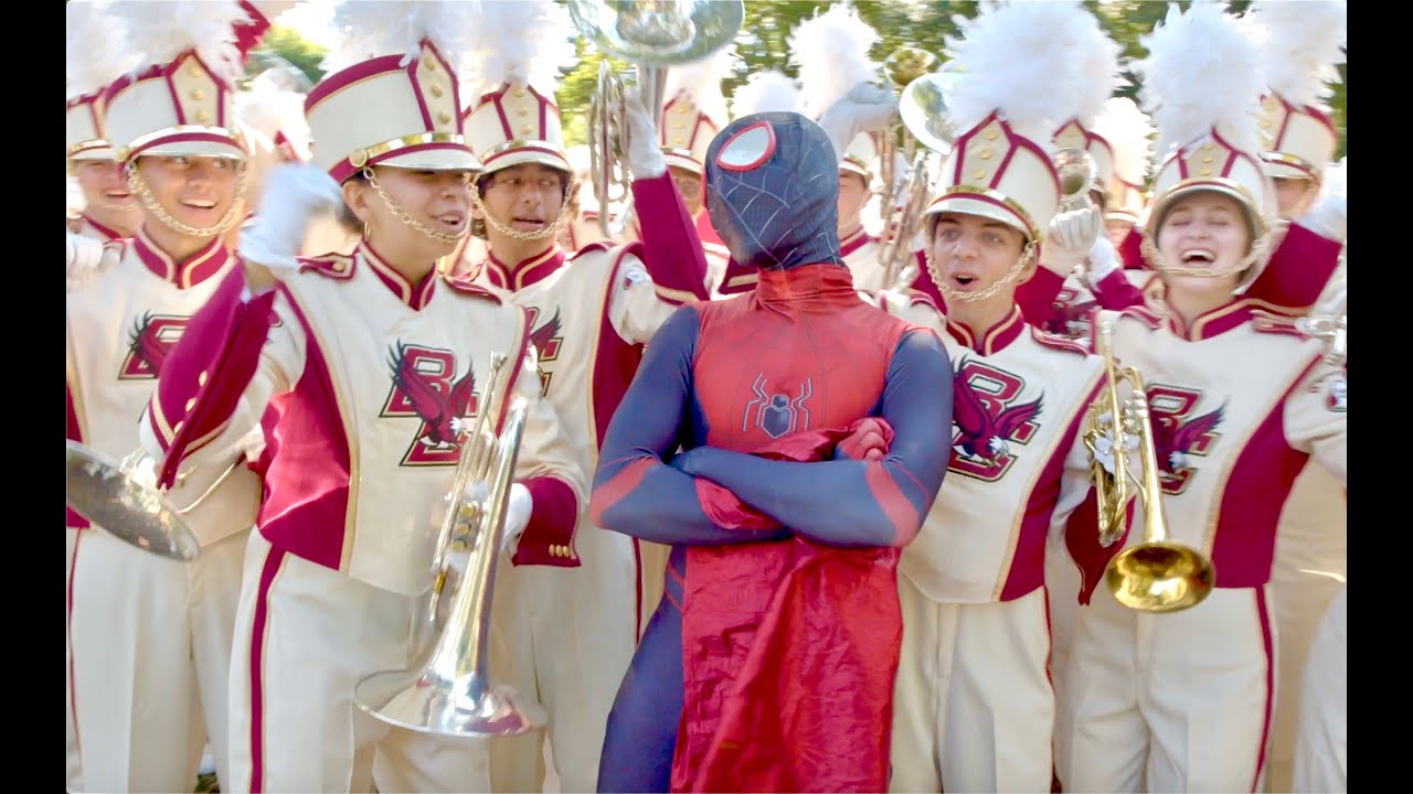 The Boston College Marching Band 