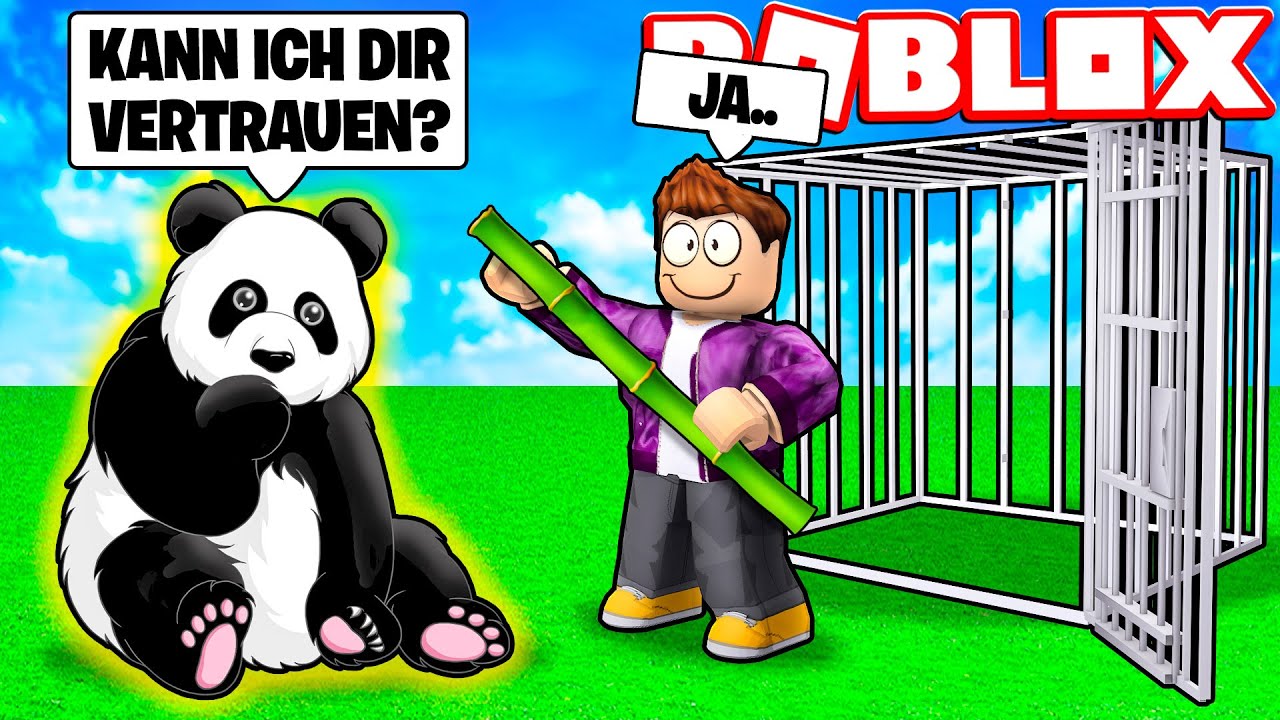 Ich FANGE den SELTENSTEN PANDA in Roblox!