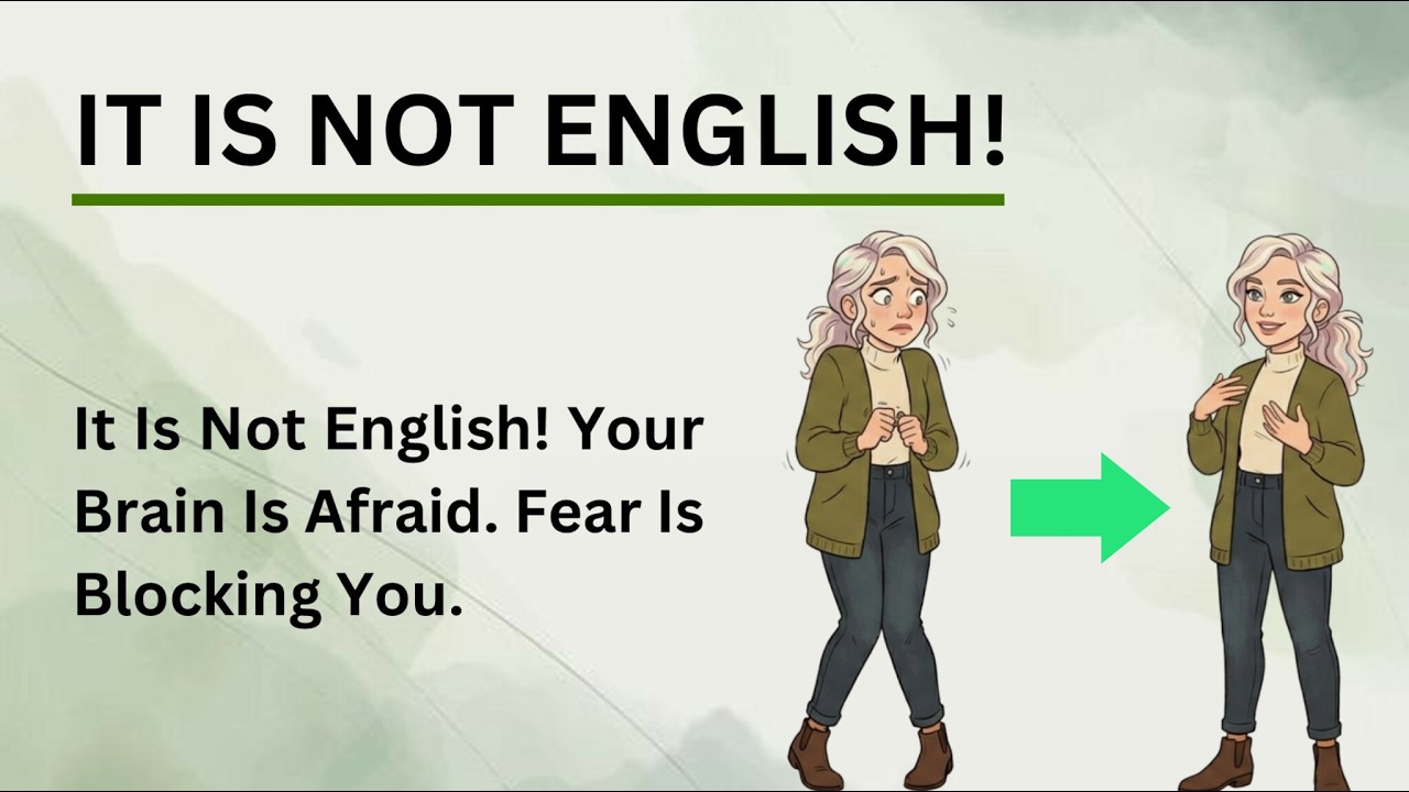 Why Your Mind Goes Blank When You Speak English