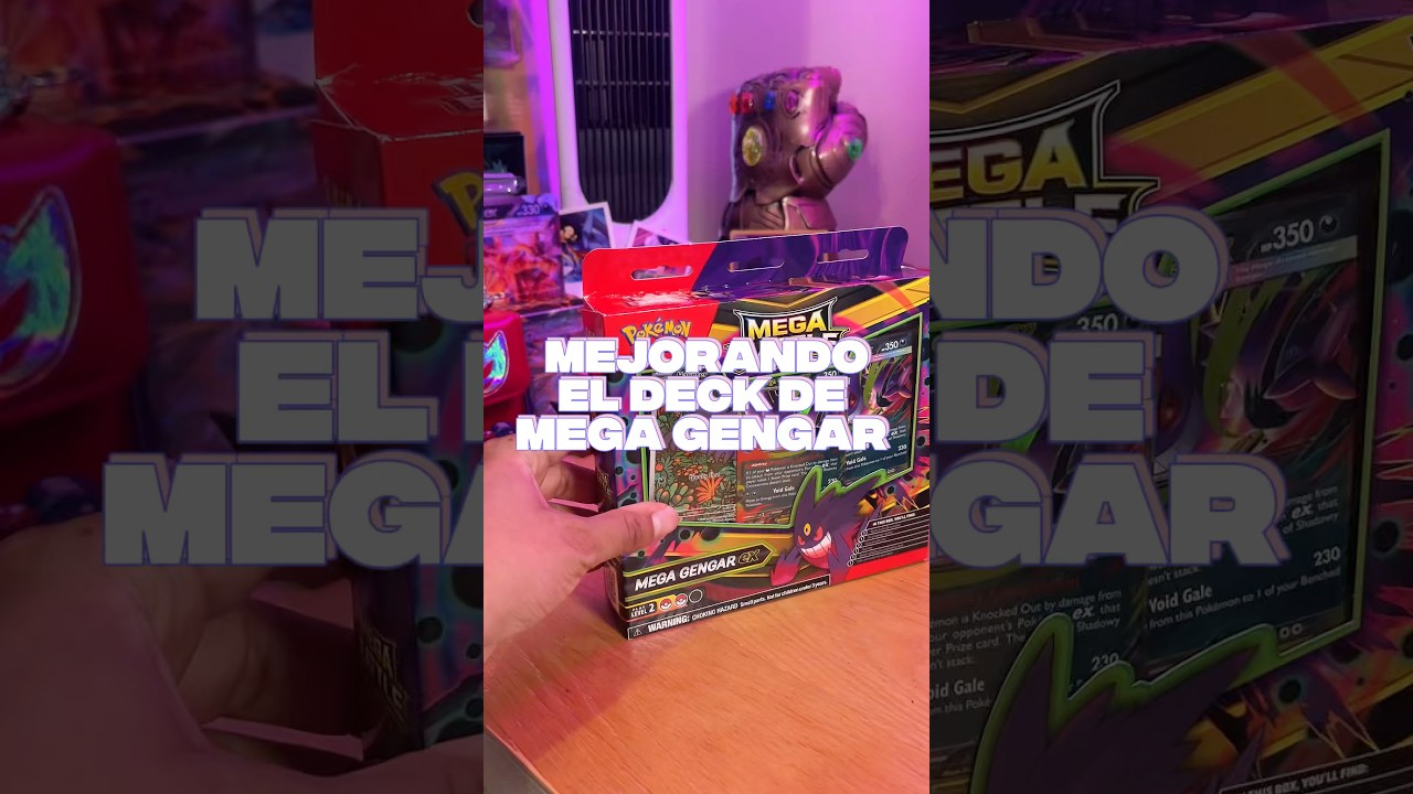 Deck de Mega gengar #pokemon #pokemontcg #decklist