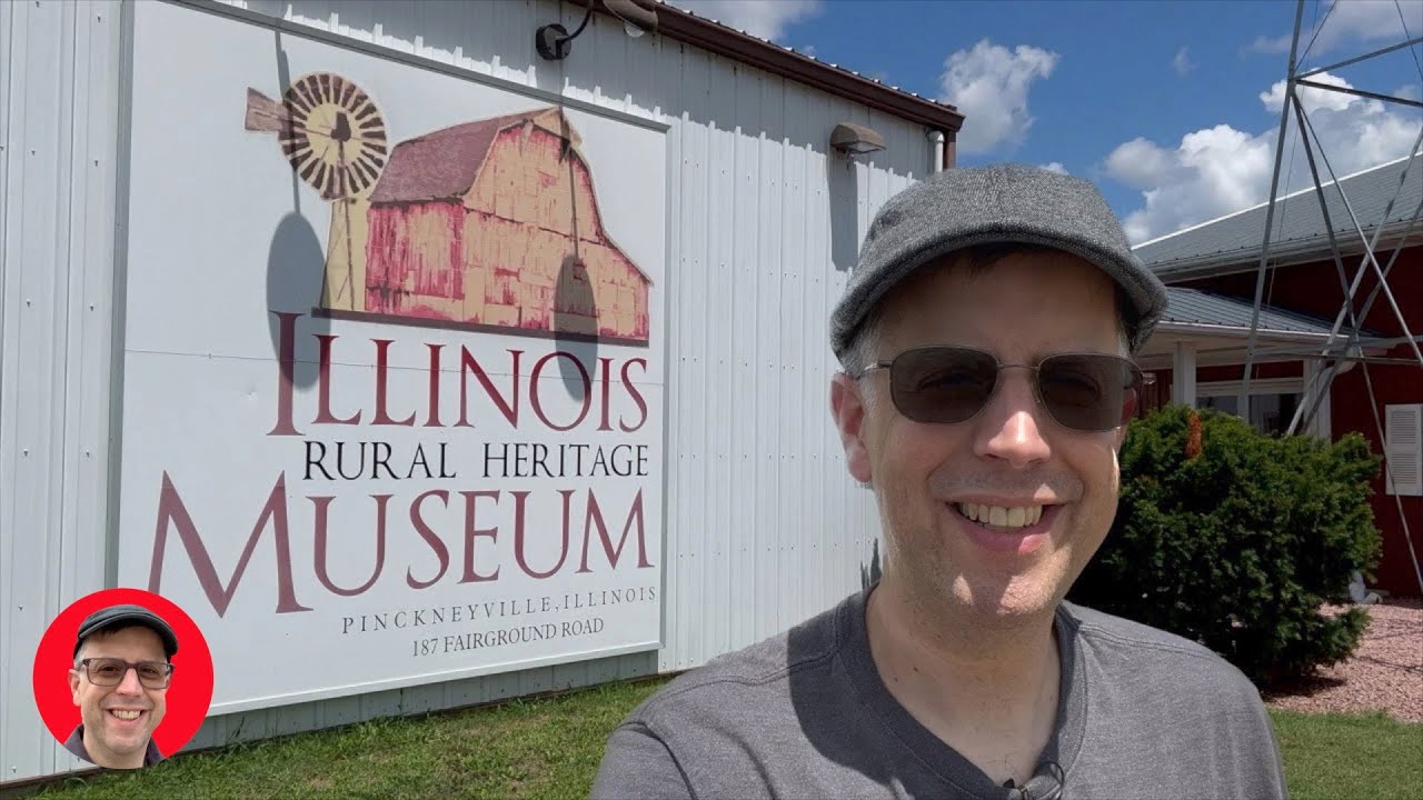 Illinois Rural Heritage Museum, Pinckneyville Illinois 😎 Free farm museum  #tractor #museum