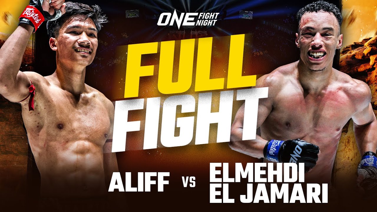 Aliff vs. Elmehdi El Jamari | ONE Fight Night 32 Full Fight