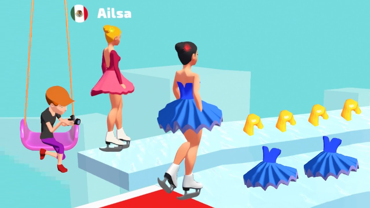 MAX LEVEL in Shoe Race Game 👩🏻‍🦰👠 iOS Android Gameplay