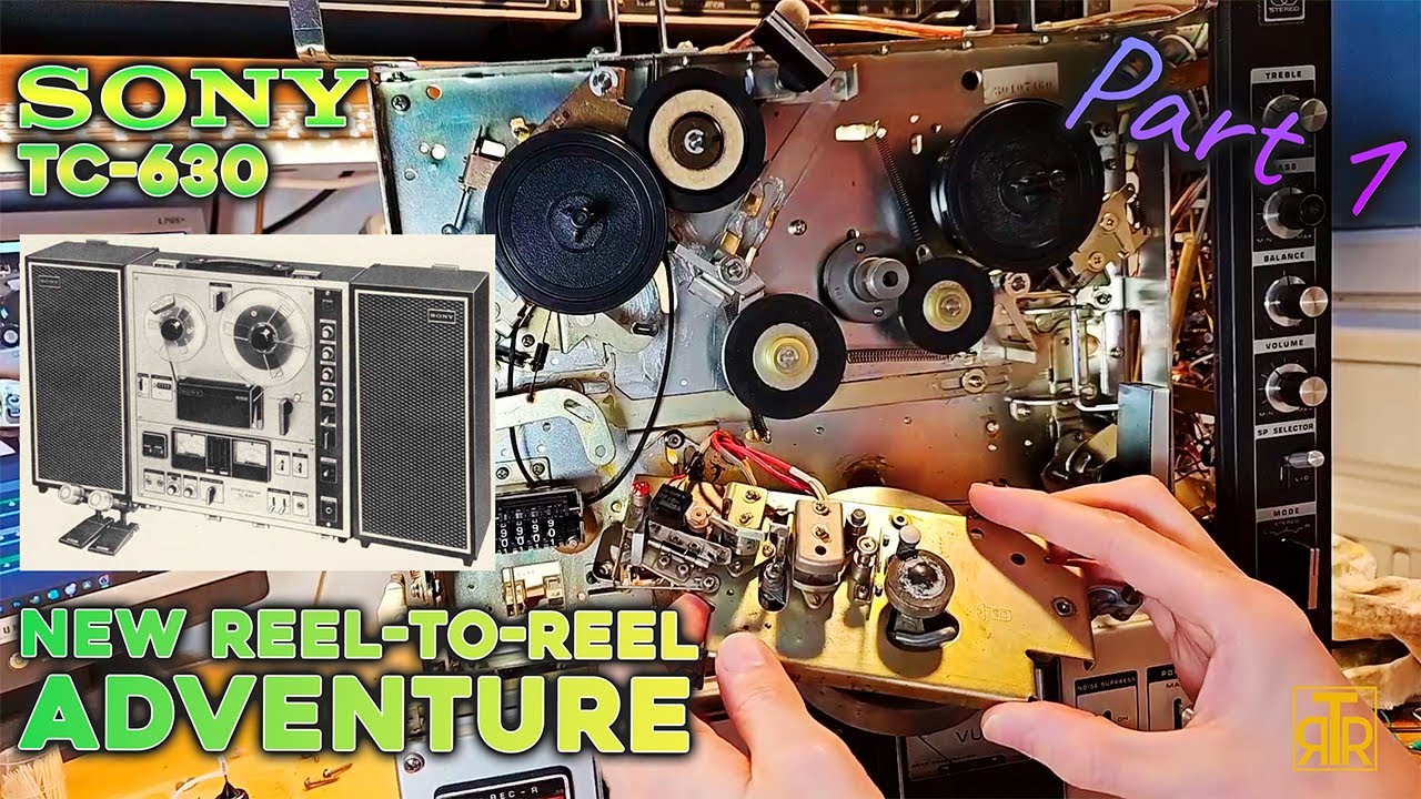 Getting my hands dirty on this tape deck - Sony TC-630 restoration - Part 1