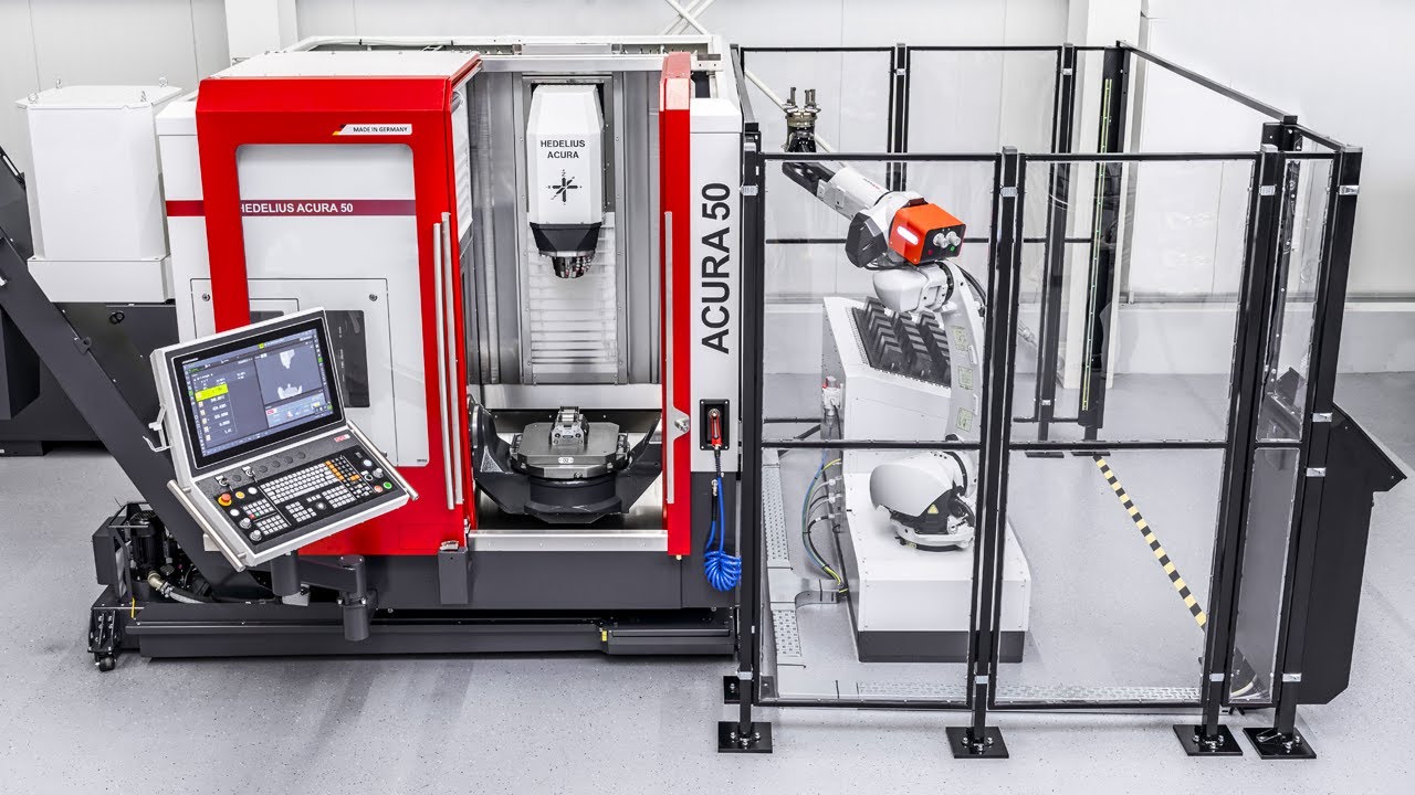 HEDELIUS ACURA 50 EL mit RoboJob Mill-Assist