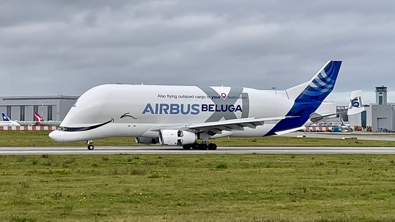 Airbus Hamburg Finkenwerder Airport | A320neo/A321neo Tests | A330-700L Beluga XL Takeoff & Landing