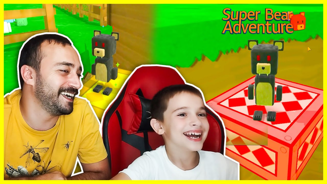 SUPER BEAR ADVENTURE MUHAMMED ALP İLE YERE BASMAMA CHALLENGE! S&Uuml;PER AYI U&Ccedil;ABİLECEK Mİ? 😁