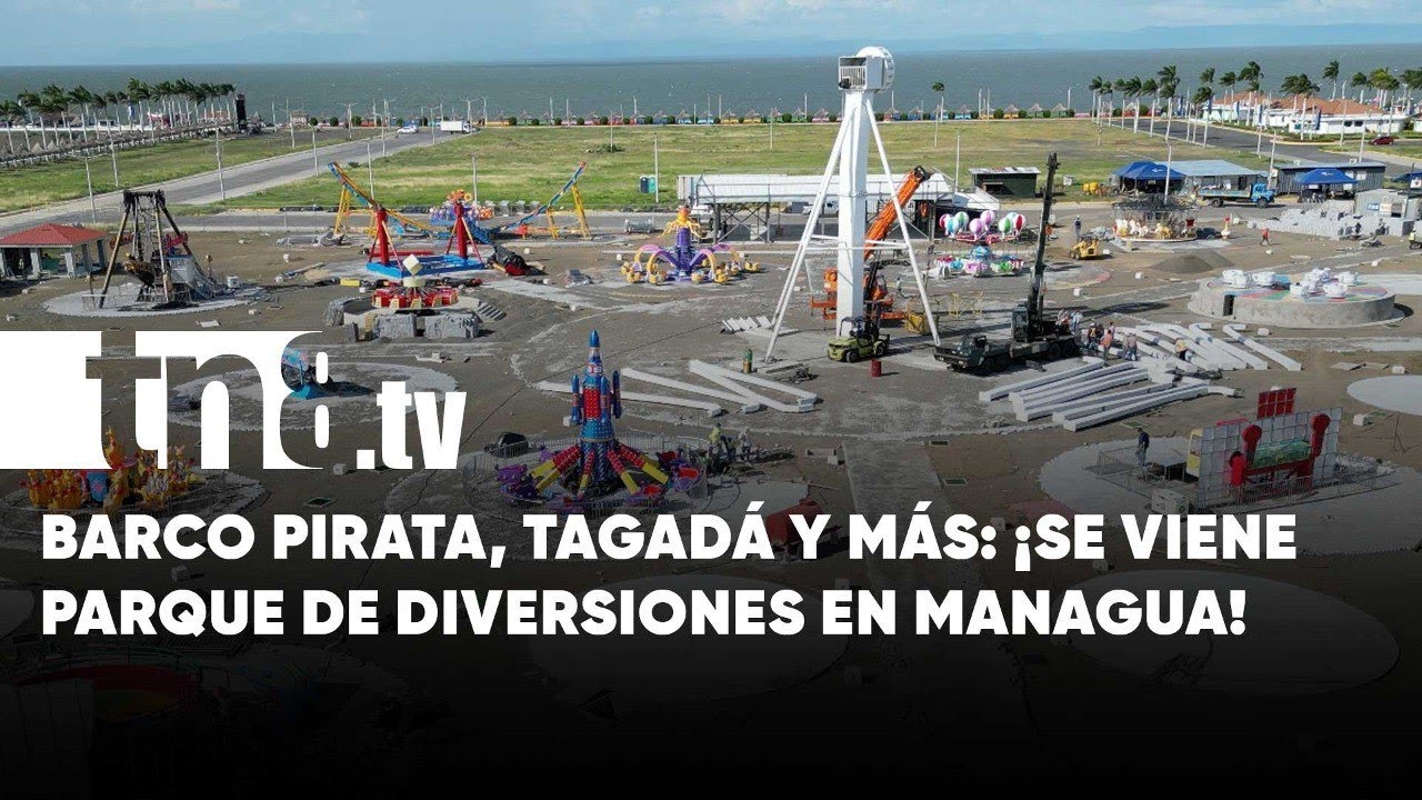 ¡Alegría para toda la familia! Parque de Diversiones en Managua está casi listo