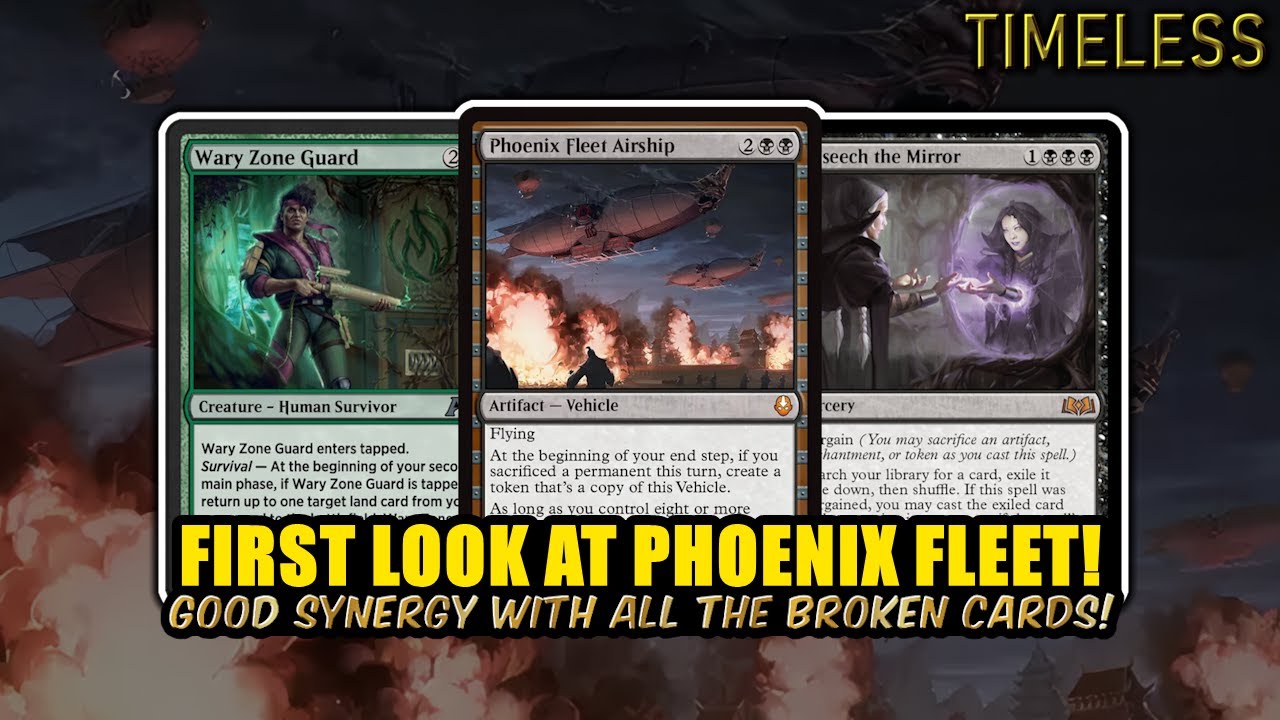 ✈️ Phoenix Fleet Keeps Duplicating! Exponential Growth With Stripmine 🔥 | Timeless BO3 | MTG Arena